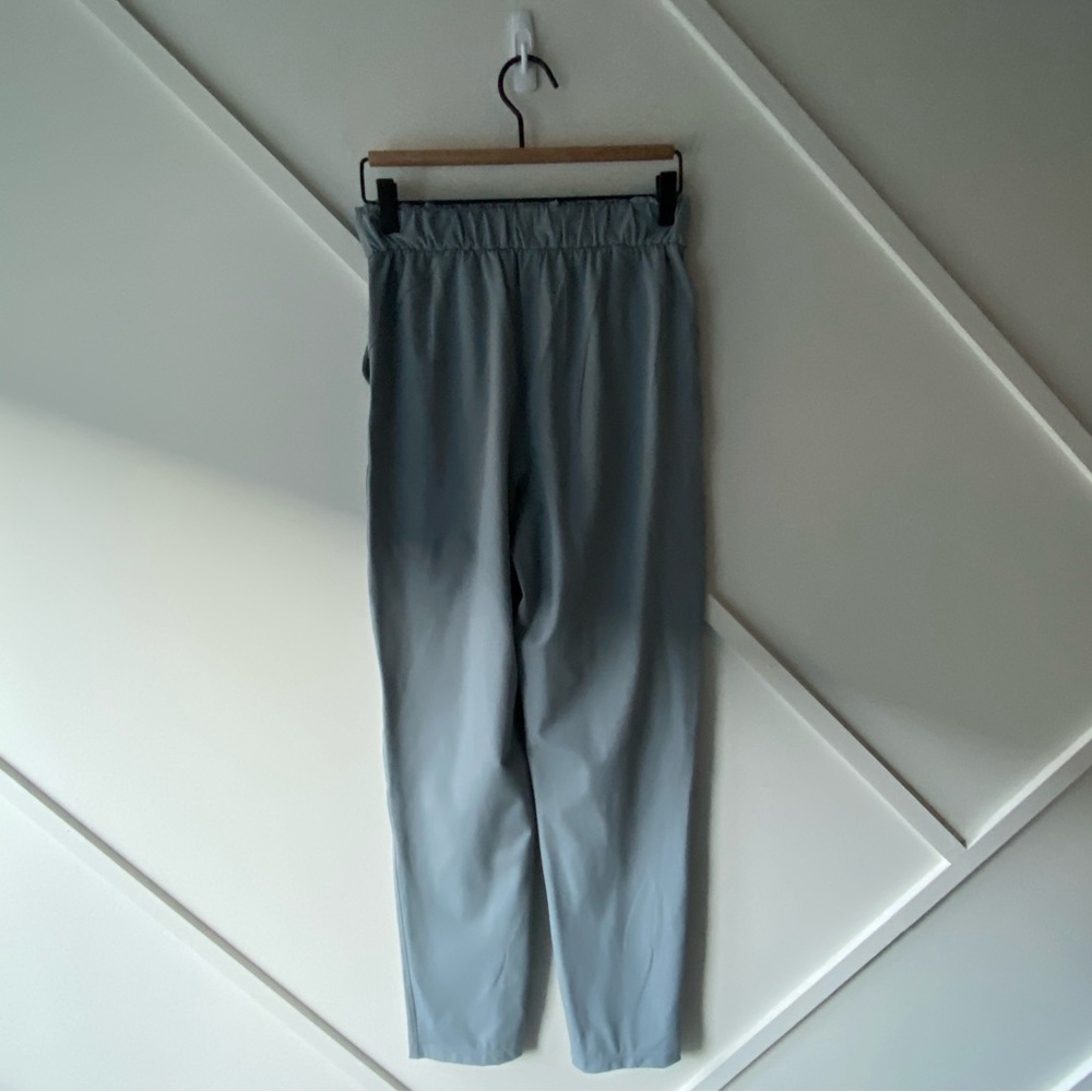 lululemon athletica Light Gray Drawstring Jogger Trousers - Picture 3 of 14